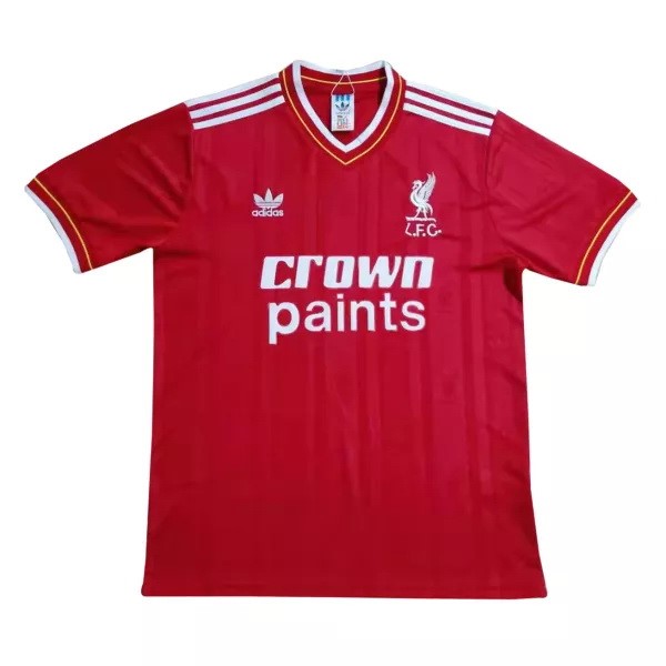 Thailande Maillot Football Liverpool Domicile Retro 1984 1985 Rouge